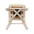 Mission Natural Wood Bar height Stool - With Swivel Seat - 30