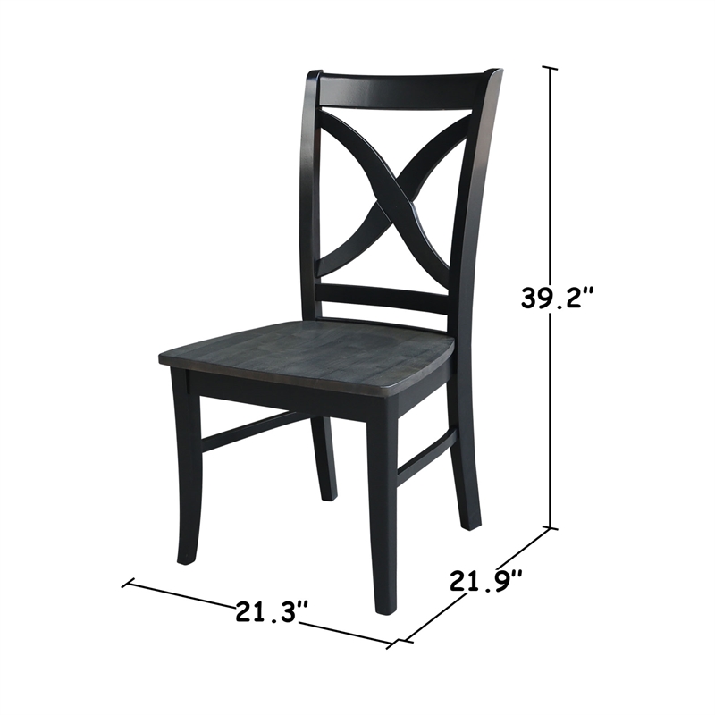 International Concepts Set of Two Cosmo Chairs