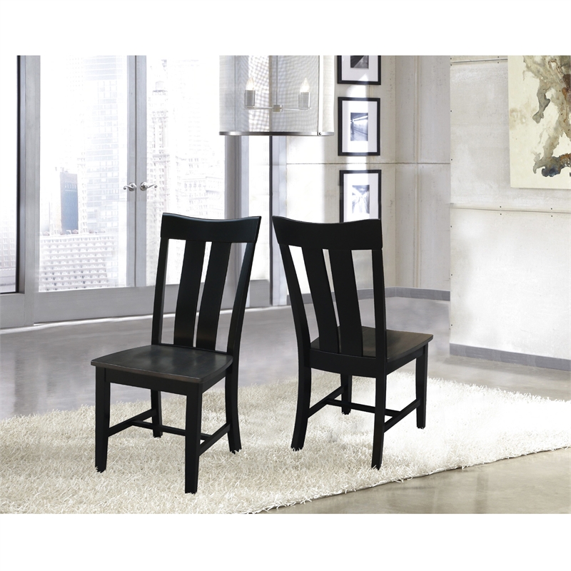 International Concepts Set of Two Ava Chairs