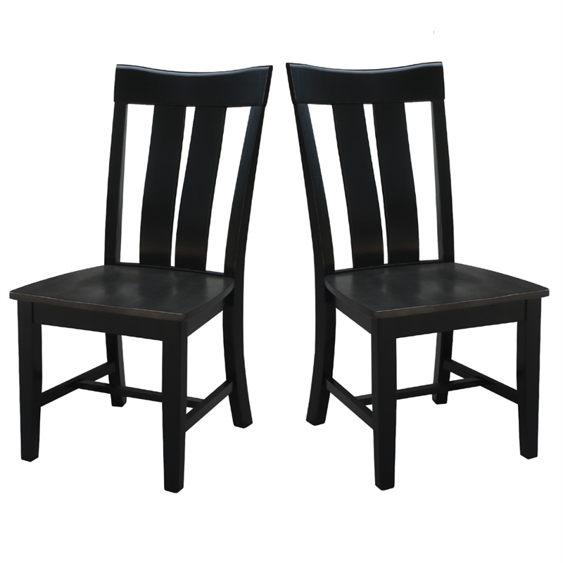 International Concepts Set of Two Ava Chairs