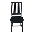 International Concepts Set of Two Mission Side Chairs