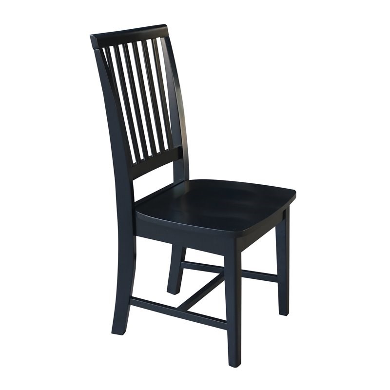 International Concepts Set of Two Mission Side Chairs