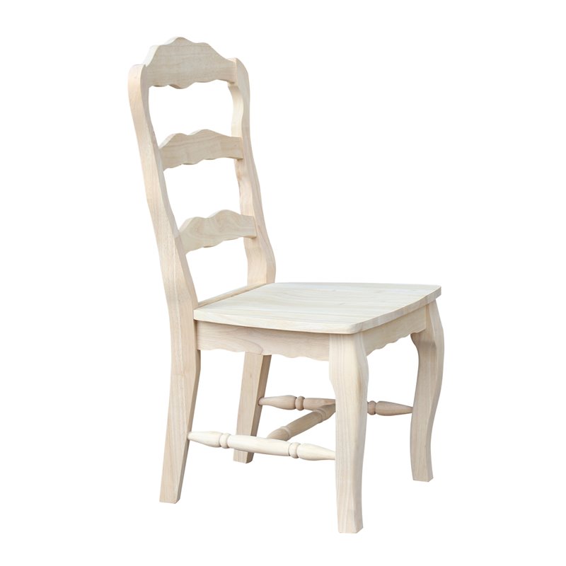International Concepts Set of Two Versailles Side Chairs