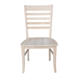 International Concepts Set of Two Roma Ladderback Chairs