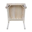 International Concepts Set of Two Lattice Side Chairs