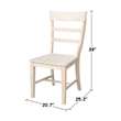 International Concepts Set of Two Hammerty Chairs