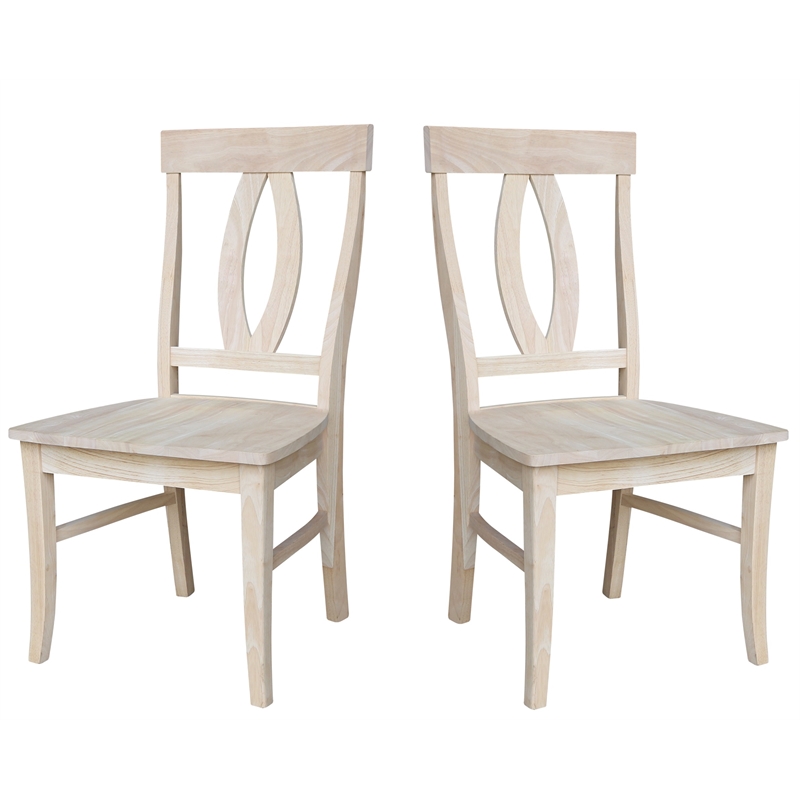 International Concepts Set of Two Verona Chairs