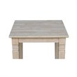 International Concepts Java End Table  Unfinished