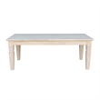 International Concepts Java Coffee Table  Unfinished