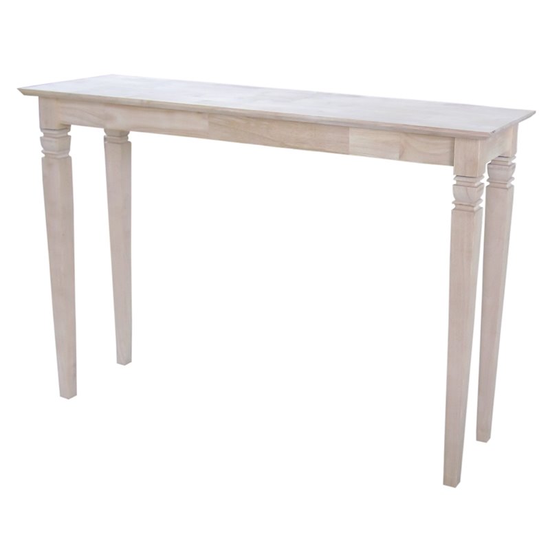 International Concepts Java Console Table  Unfinished