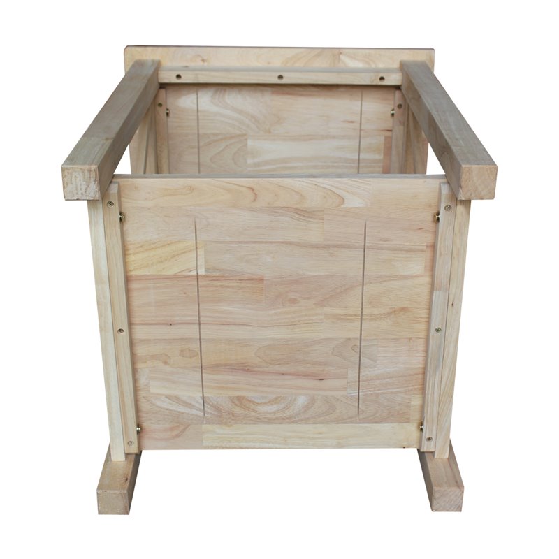 International Concepts Hampton End Table  Unfinished