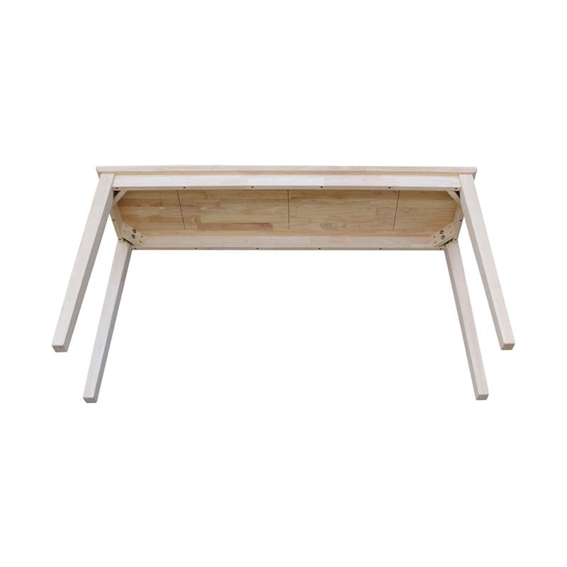 International Concepts Shaker Console Table - Extended Length - Unfinished
