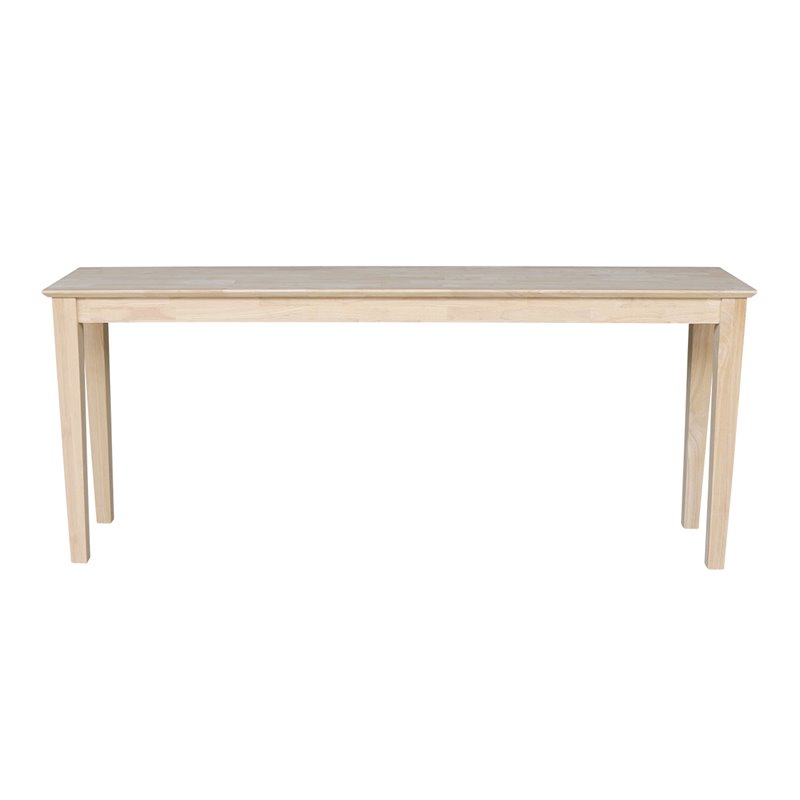 International Concepts Shaker Console Table - Extended Length-72
