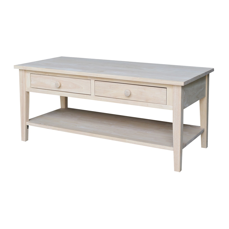 International Concepts Spencer Square Coffee Table
