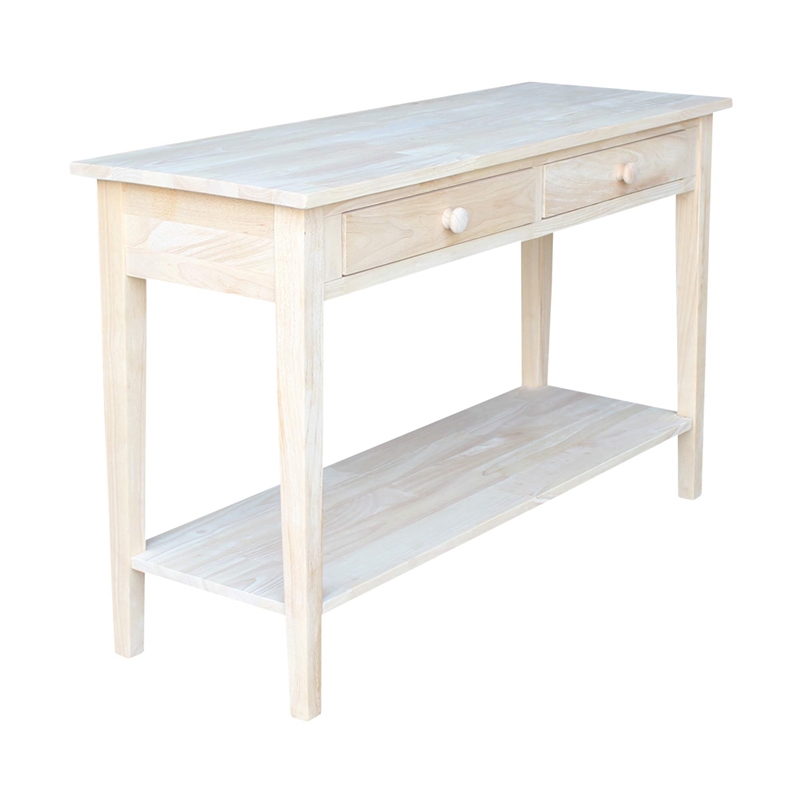 International Concepts Spencer Console - Server Table - Standard Length