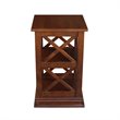 International Concepts Hampton Accent Table With Shelves