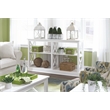 International Concepts Hampton Sofa Server Table With Shelves