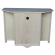 International Concepts Corner Entertainment   TV Stand