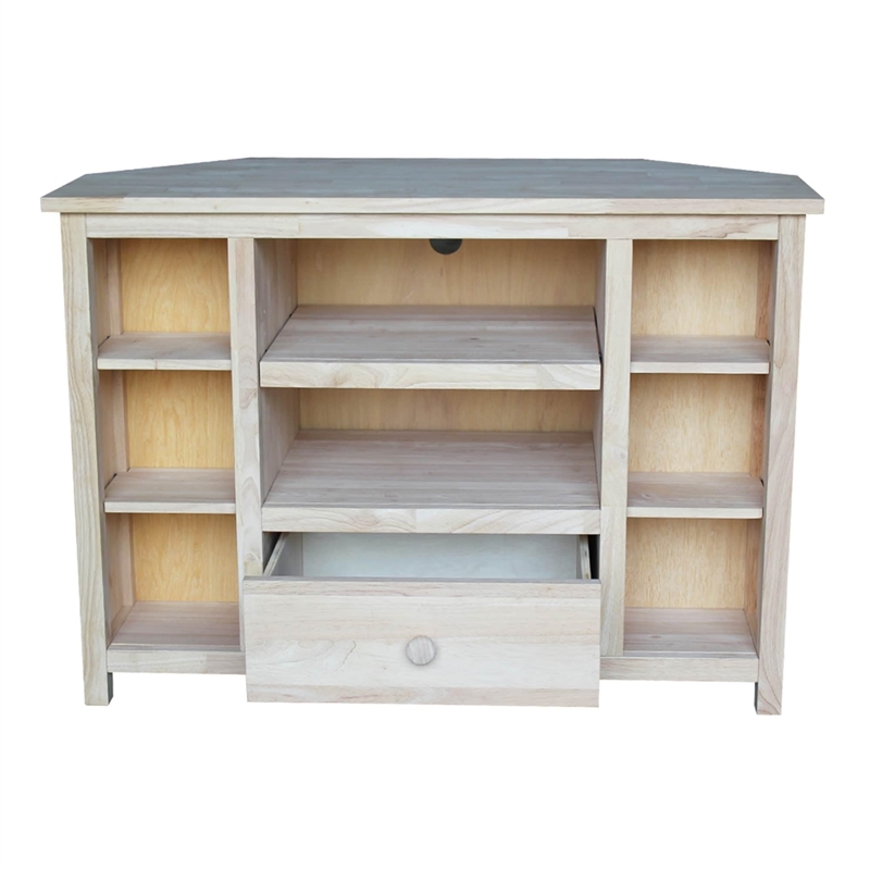 International Concepts Corner Entertainment   TV Stand