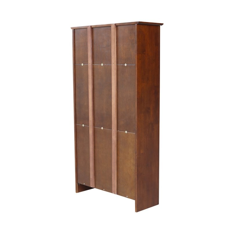 International Concepts Solid Wood Shaker Bookcase - 60