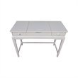 International Concepts Solid Wood Vanity Table  in White
