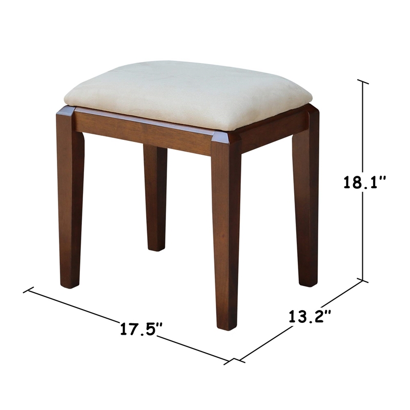 International Concepts Vanity Bench  Espresso