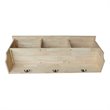International Concepts Wall Shelf Unit with Storage