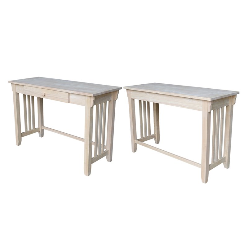 International Concepts Mission Desk With Drawer