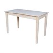 International Concepts Computer Desk With Flip Down Drawer