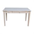 International Concepts Computer Desk With Flip Down Drawer