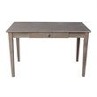 International Concepts Writing Desk With Drawer