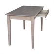 International Concepts Writing Desk With Drawer