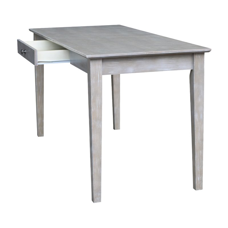 International Concepts Writing Desk With Drawer - Large