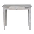 International Concepts Writing Table  Washed Gray Taupe