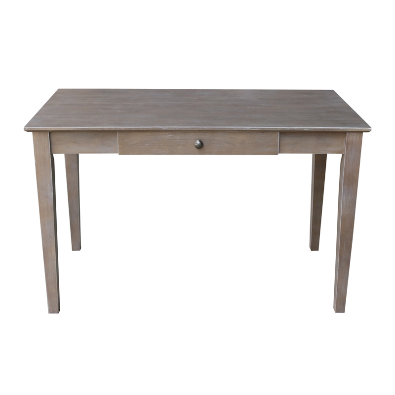 International Concepts Desk With Drawer - Basic Size And Chair