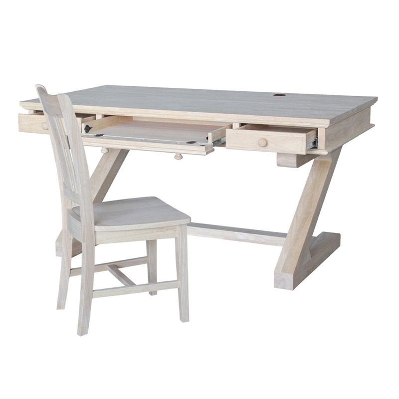 International Concepts Executive Desk - With Zosiac Base