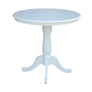 International Concepts 36&quot Round Top Pedestal Table - 35.1&quotH