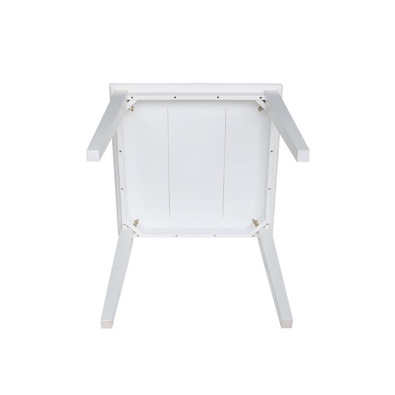International Concepts Solid Wood Top Table - Dining Height