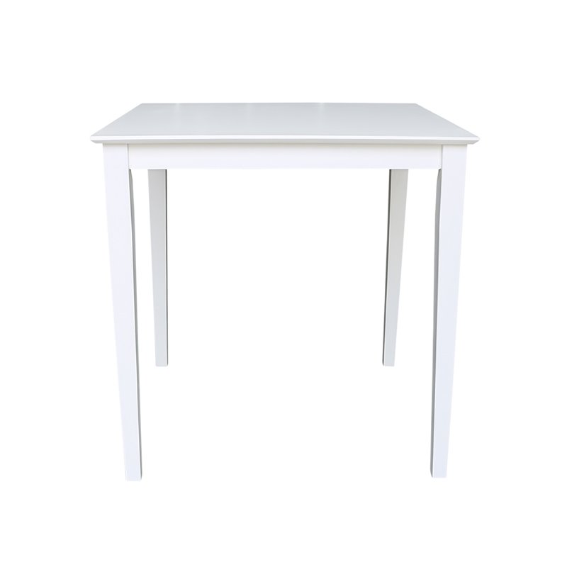 International Concepts Solid Wood Top Table - Counter Height