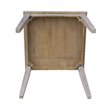 International Concepts Solid Wood Top Table - Dining Height