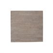 International Concepts Solid Wood Top Table - Dining Height in Washed Gray Taupe