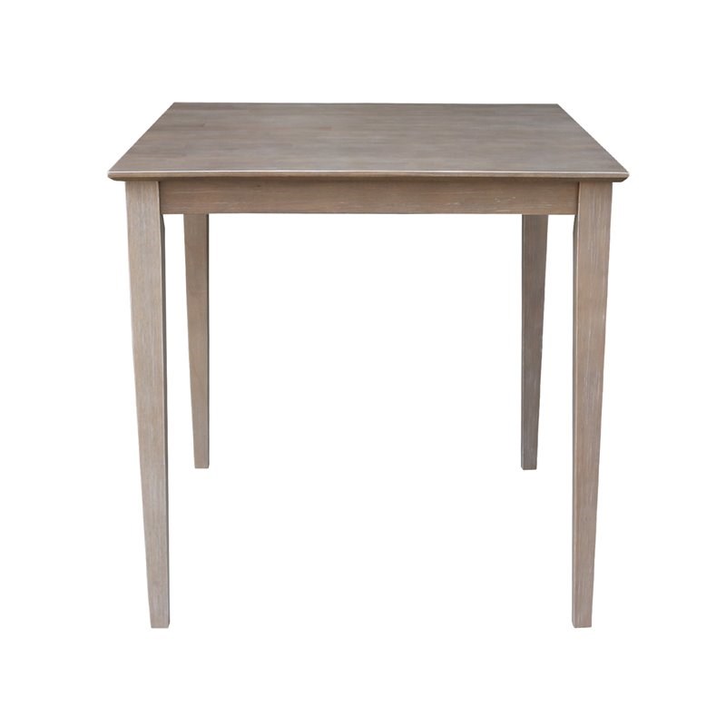 International Concepts Solid Wood Top Table - Counter Height