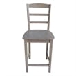 International Concepts 30X30 Counter Height Table With 2 Madrid Stools