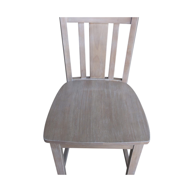 30X48 Counter Height Dining Table With 4 San Remo Counter height Stools
