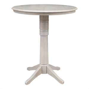 International Concepts 36&quot Round Top Pedestal Table - 41.9&quotH