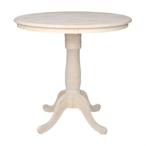 International Concepts 36&quot Round Top Pedestal Table - 34.9&quotH