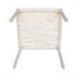 International Concepts Solid Wood Top Dining Table in Natural
