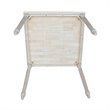 International Concepts Solid Wood Top Table - Turned Legs