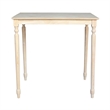 International Concepts Solid Wood Top Table - Turned Legs