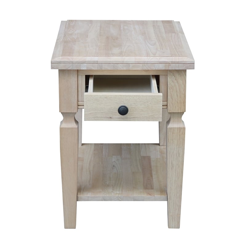 International Concepts Vista End Table  Unfinished